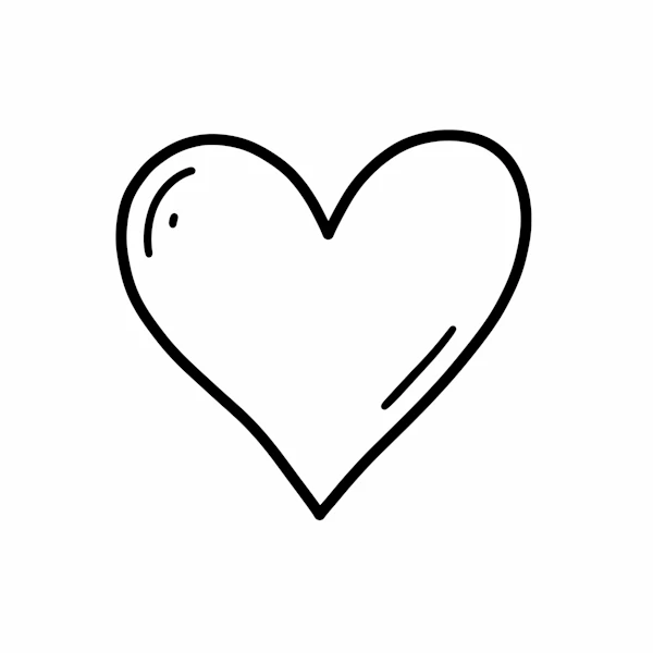 Minimalist Heart Design