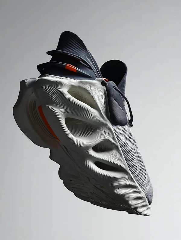 Modern Sneaker Close-Up