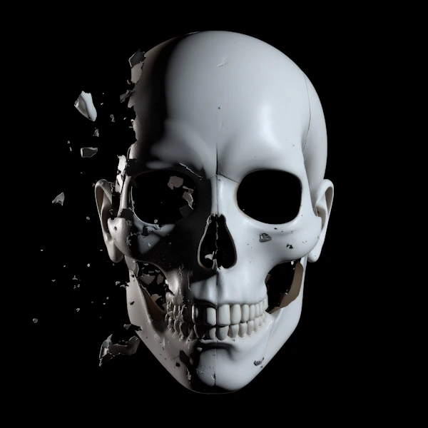 Shattered Skull Art