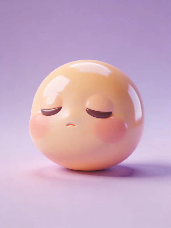 Pastel Spherical Character