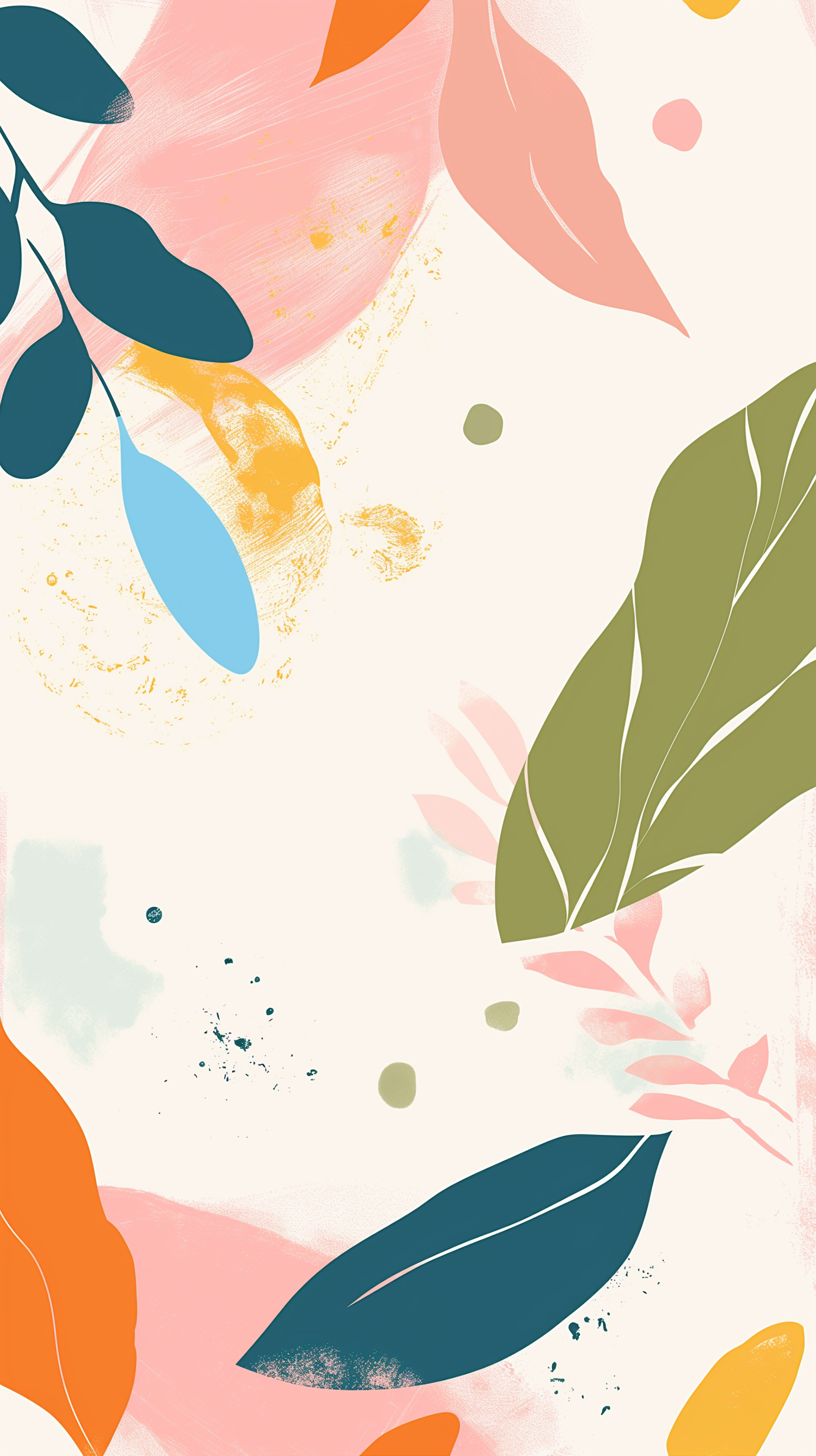 Abstract Floral Composition