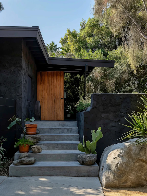 Modern House Entrance