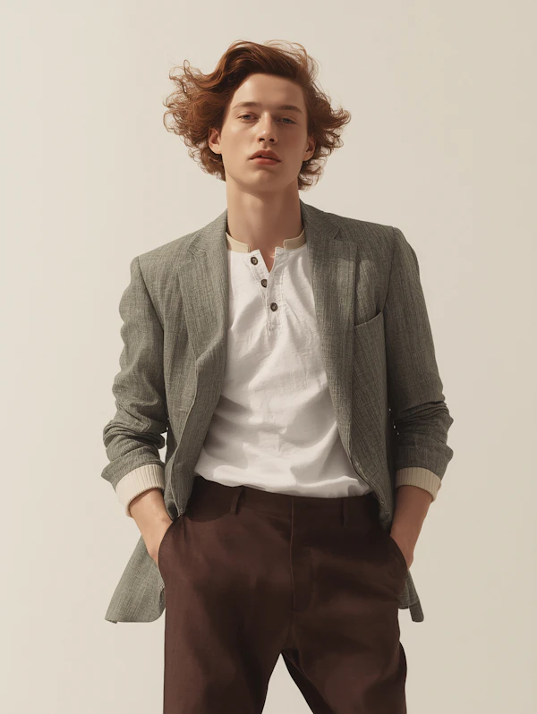 Confident Young Man