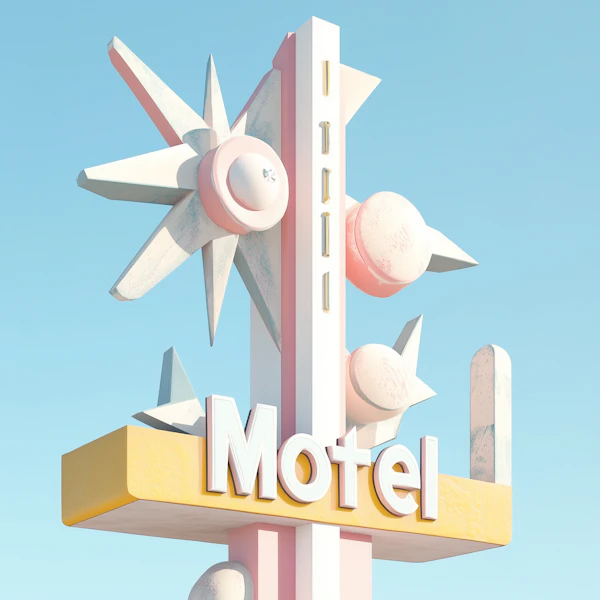 Retro Motel Sign