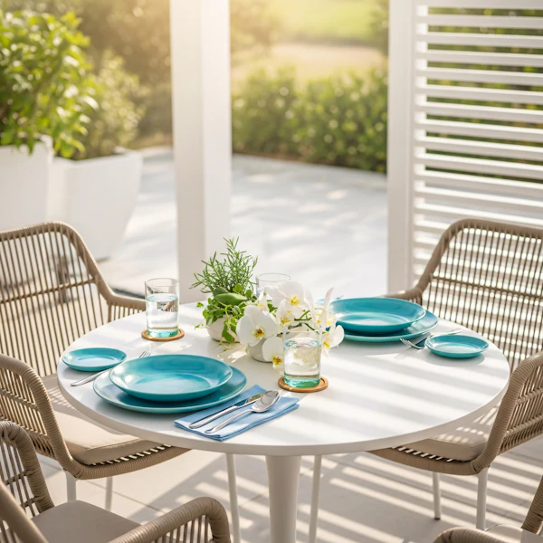 Serene Outdoor Dining
