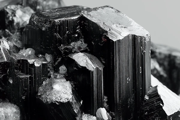 Shiny Black Mineral