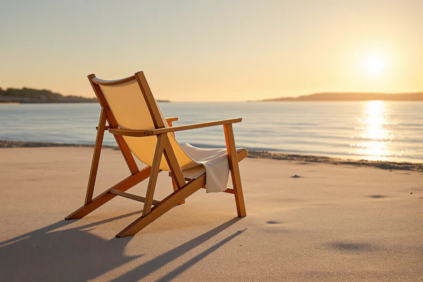 Serene Beach Sunset