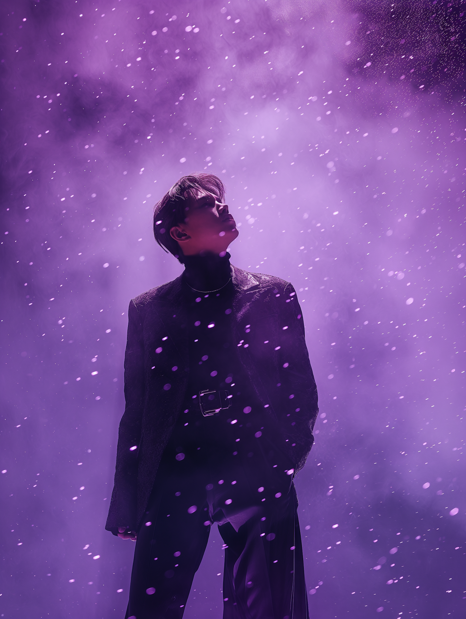 Man in Purple Dreamscape