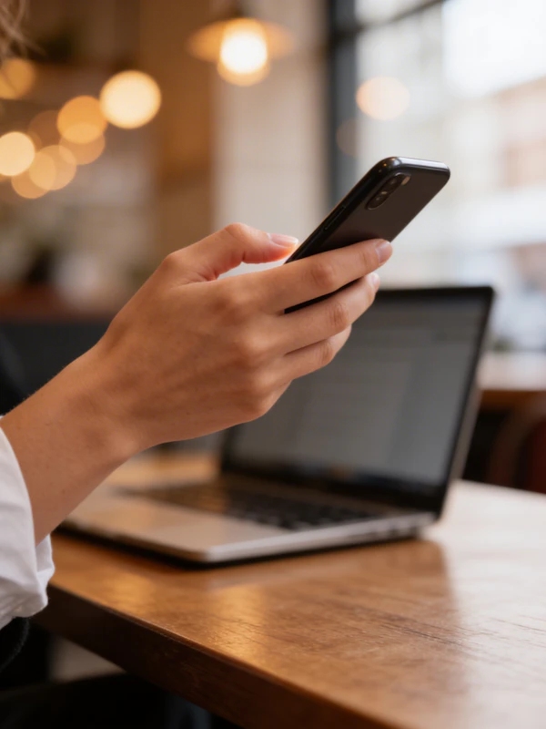 Hand with Smartphone