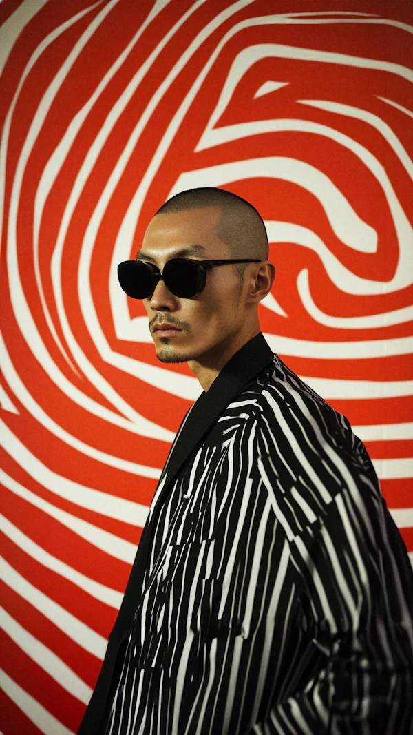 Stylish Asian Man