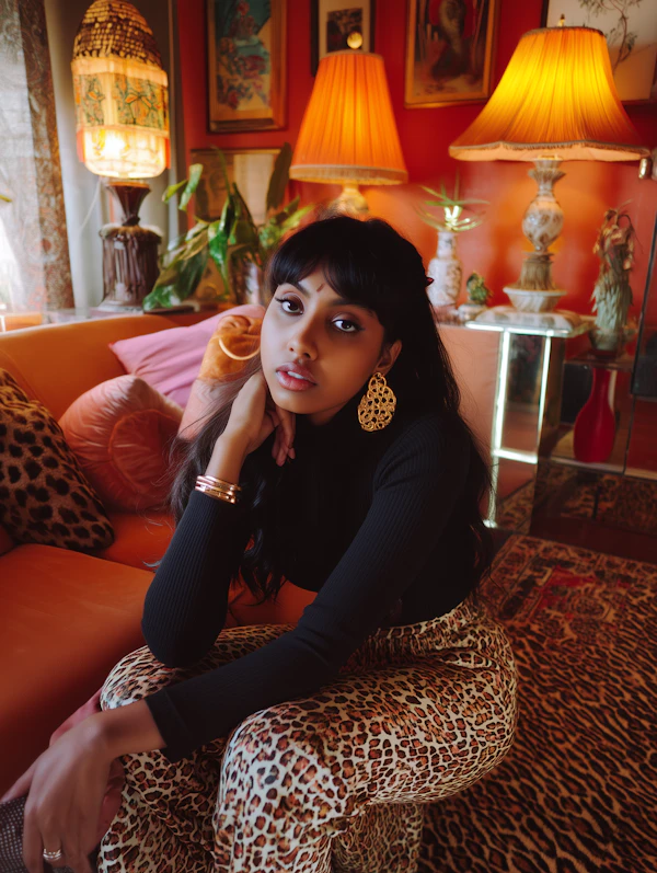 Vintage Living Room Portrait