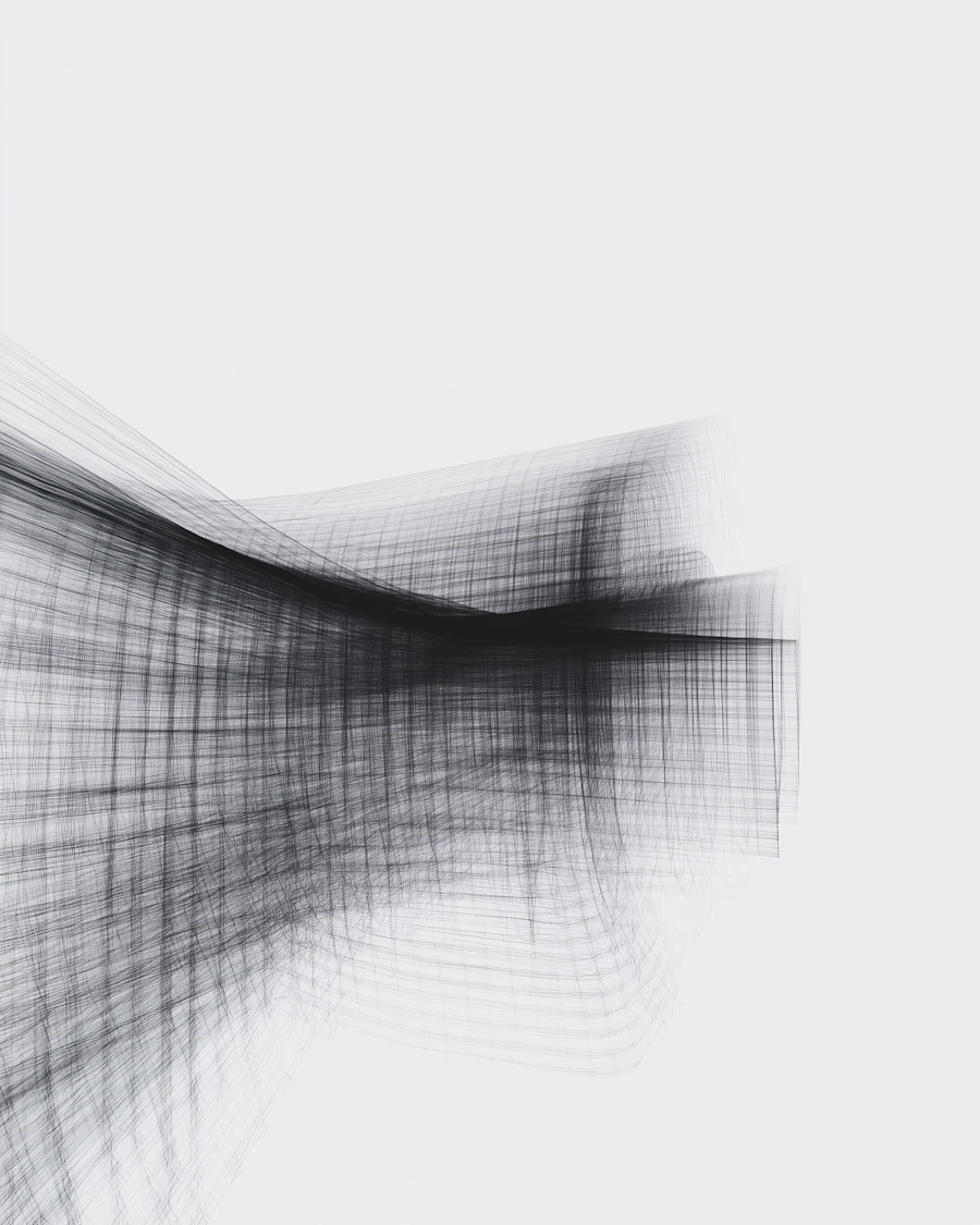 Abstract Grid Artwork
