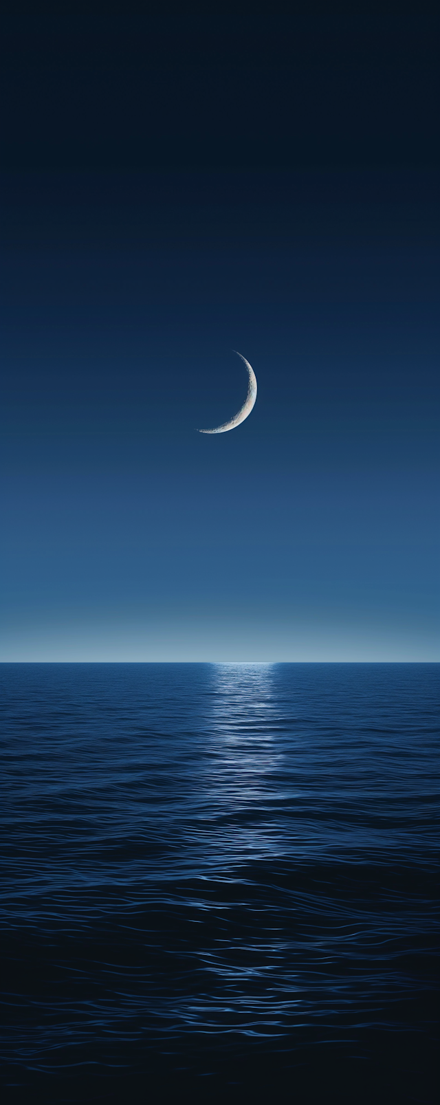 Moonlit Ocean Serenity