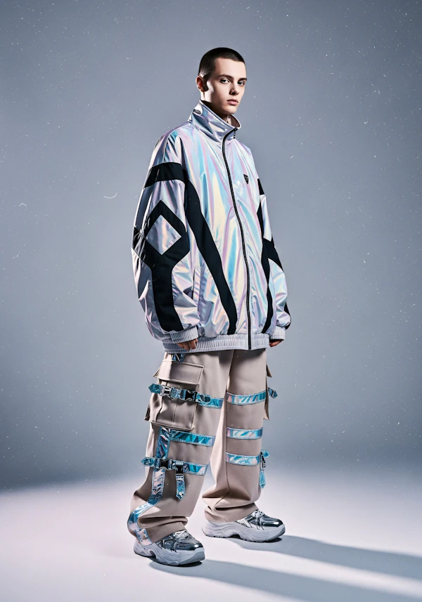Futuristic Fashion Pose