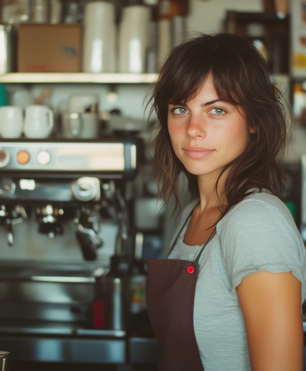 Barista in Coffee Shop