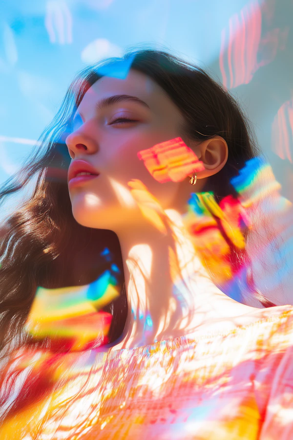 Dreamy Portrait in Sunlight