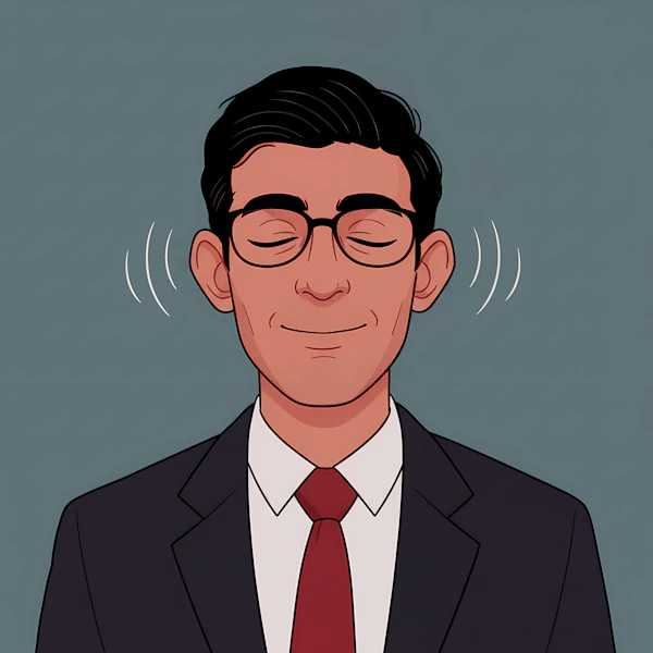 Stylized Man Portrait