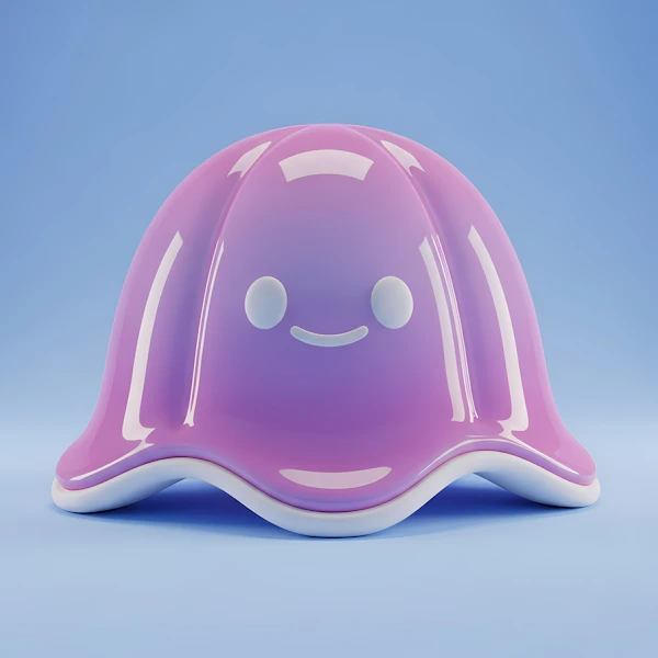 Purple Jelly Character