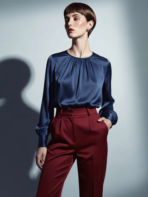 Stylish Individual Portrait