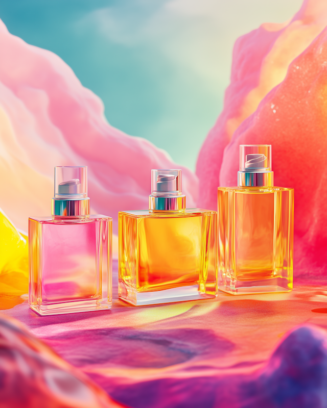 Elegant Perfume Bottles