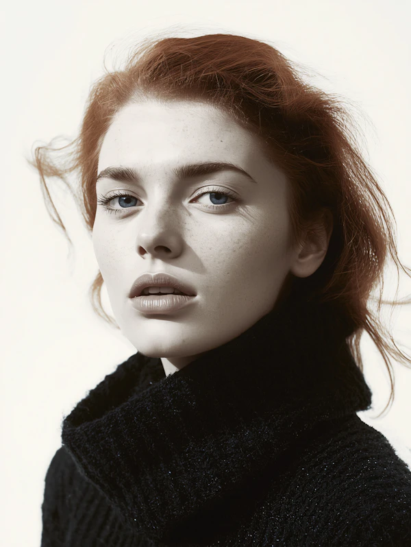 Portrait of Red-Haired Woman