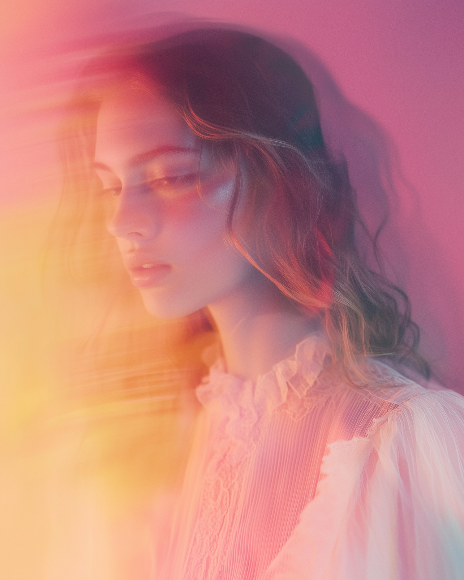 Ethereal Portrait of a Young Woman