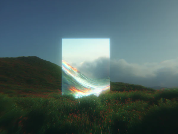 Surreal Portal Landscape