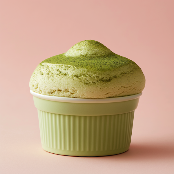 Matcha Ice Cream Elegance