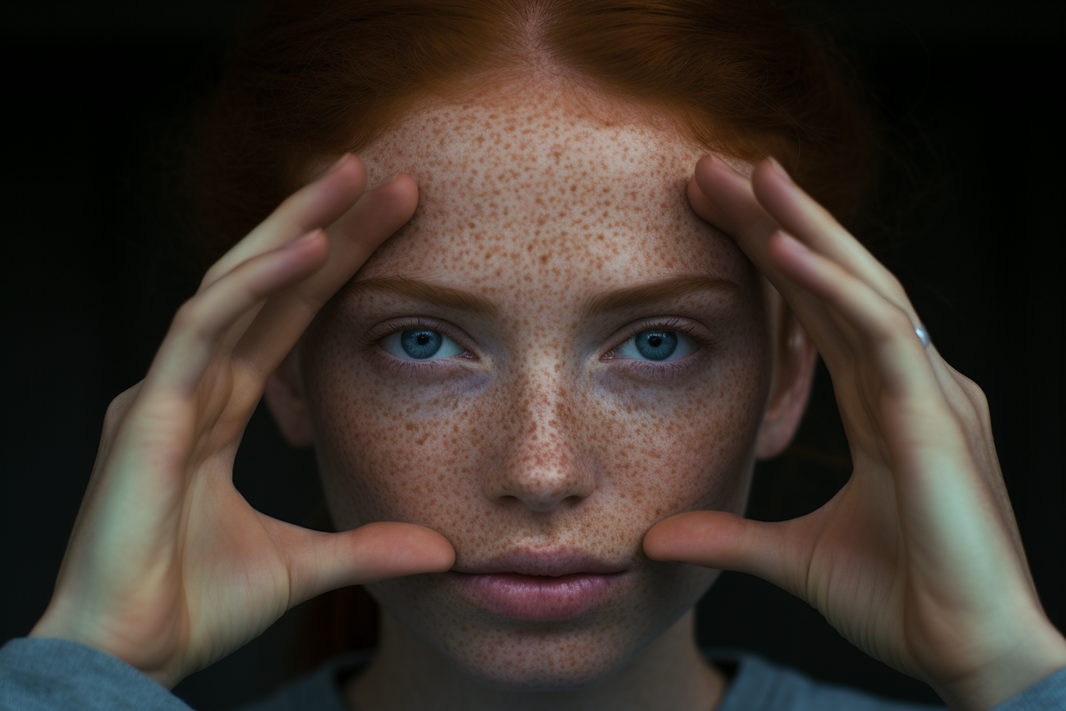 Ethereal Freckled Muse