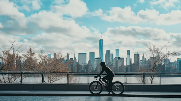 Urban Cyclist's Serenity