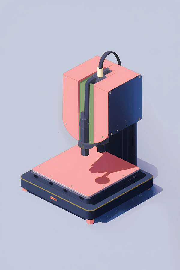 Stylized 3D Printer