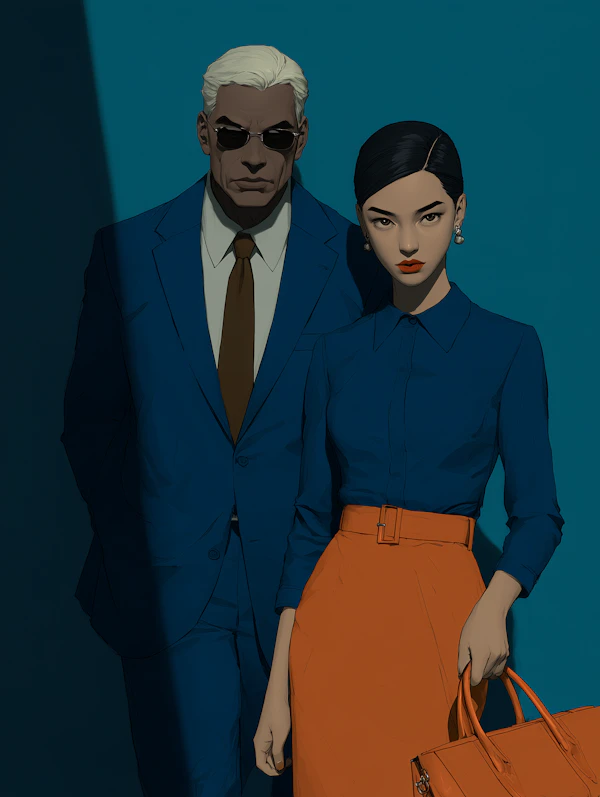 Stylized Duo Portrait