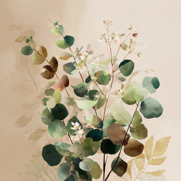 Eucalyptus Illustration