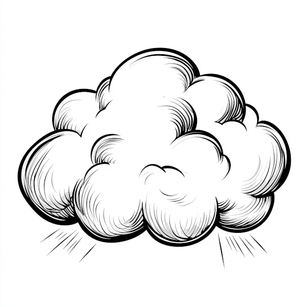 Cartoon Cloud Illustration