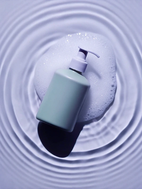 Pastel Green Pump Bottle