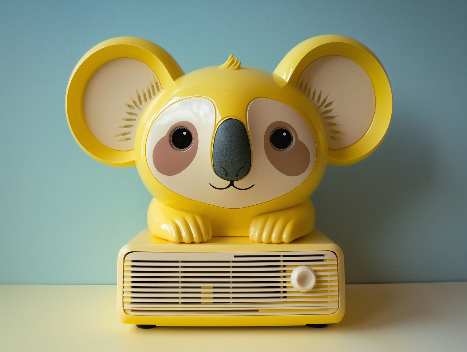 Cartoon Koala Desktop Fan