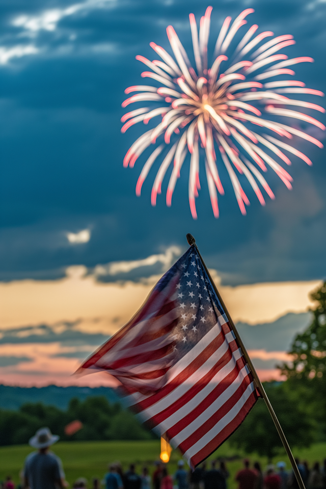 Fourth of July Fireworks Celebration