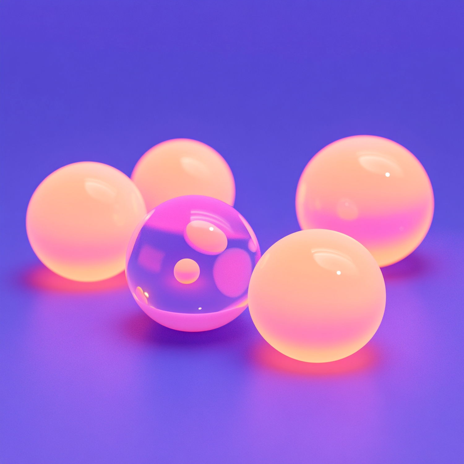 Translucent Spheres Artwork