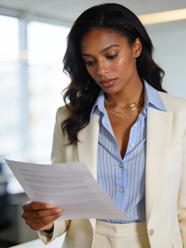Professional Woman in Office