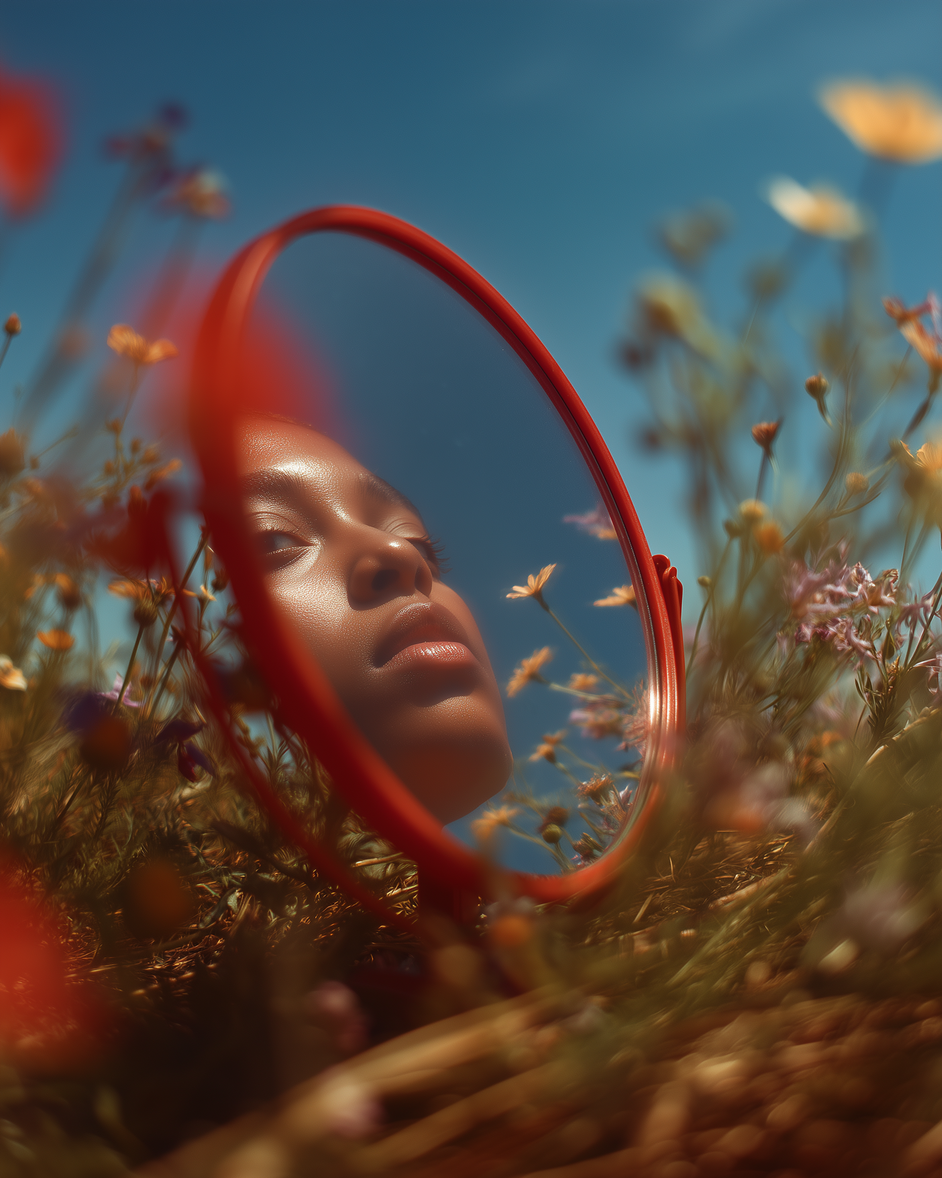 Mirror Reflection Art Photo on Lummi