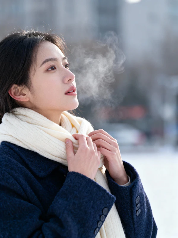 Winter Portrait Outdoors