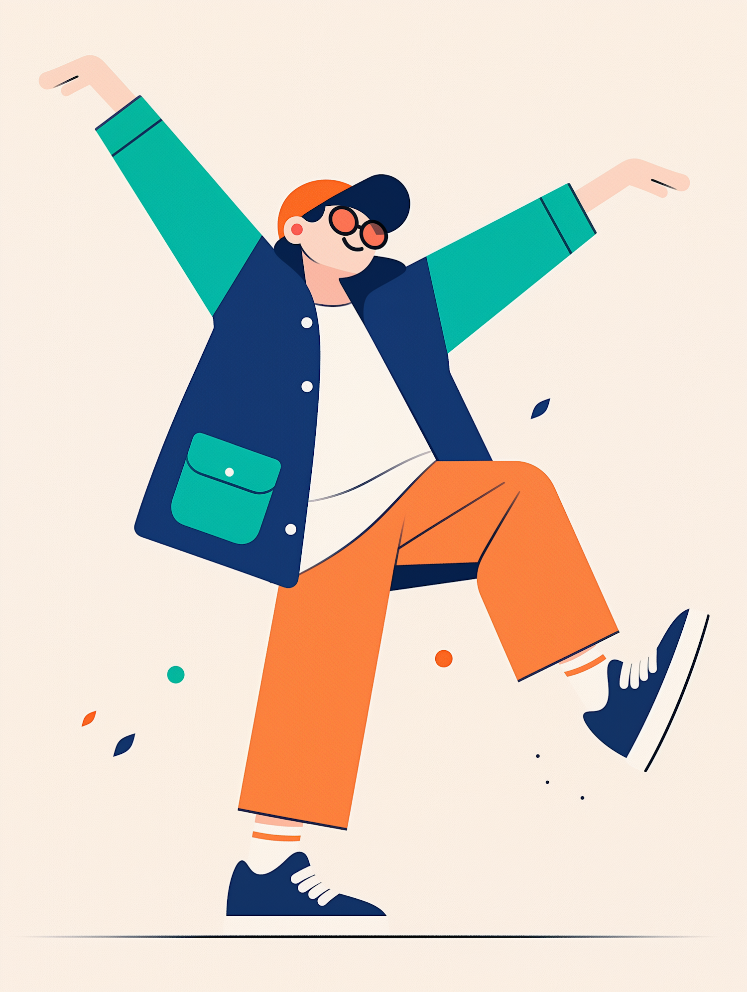 Dancing Person Illustration