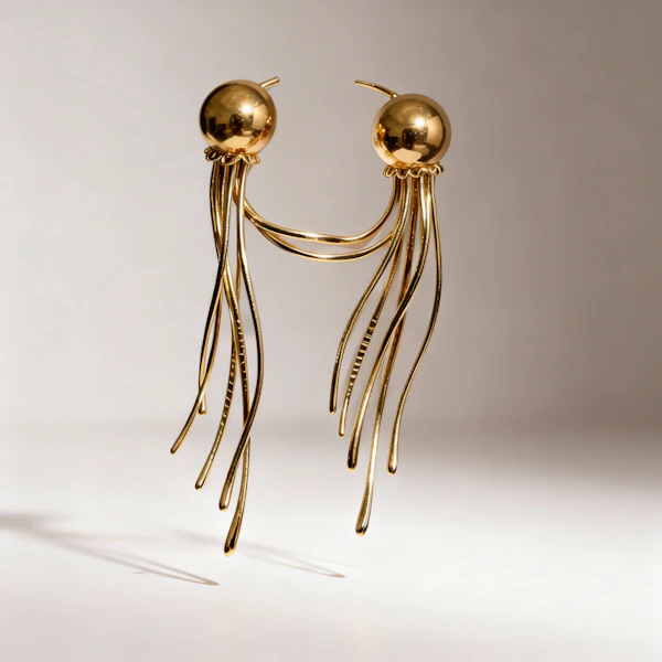 Elegant Gold Earrings