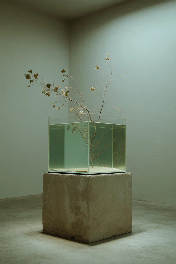 Minimalist Art Installation