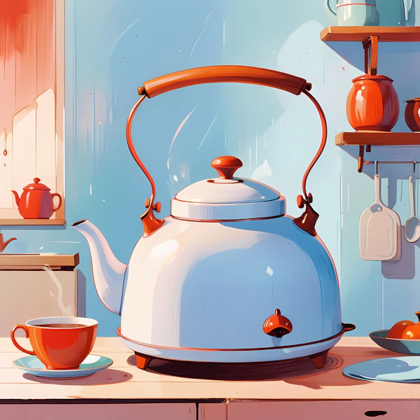 Cozy Kitchen Scene