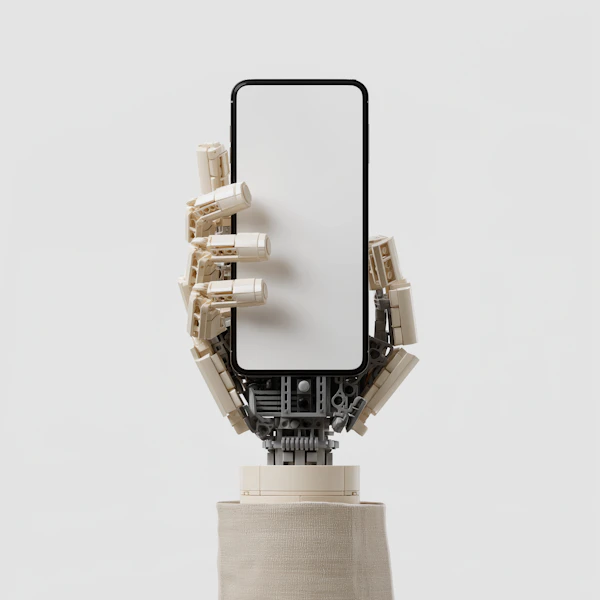 Robotic Hand with Phone