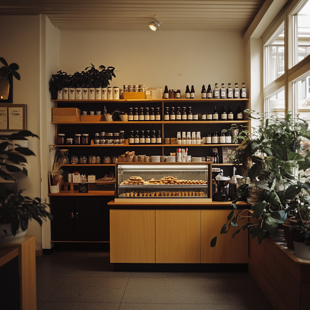 Cozy Café Interior