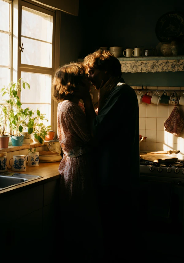 Cozy Kitchen Embrace