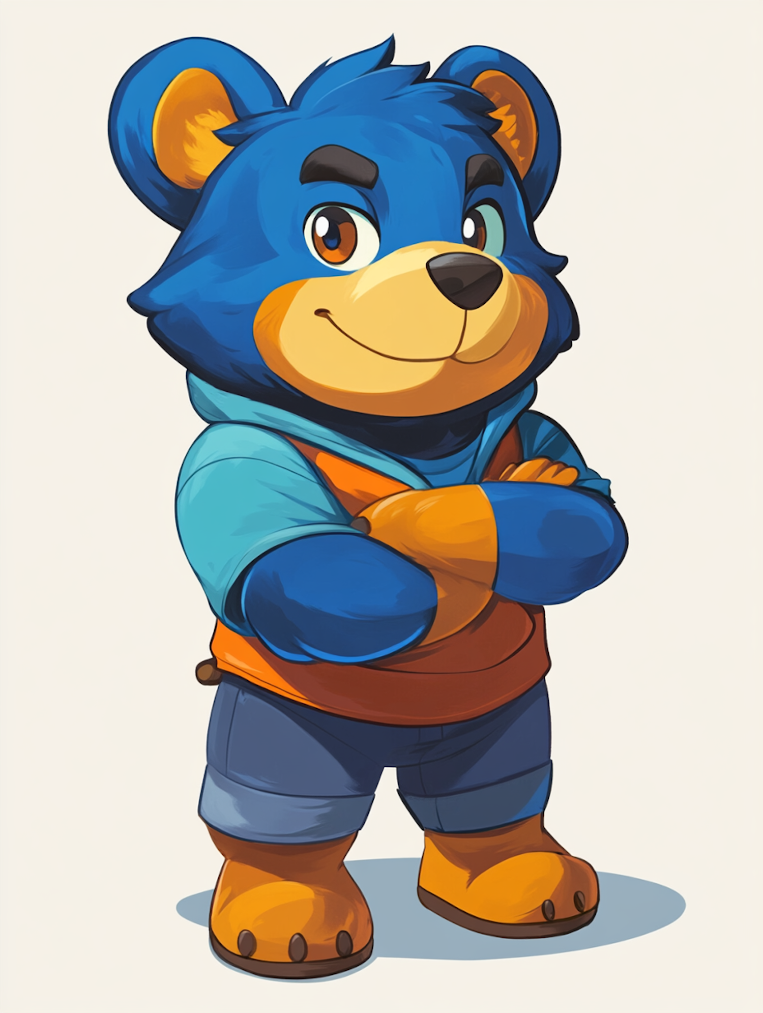 Cartoon Bear Character