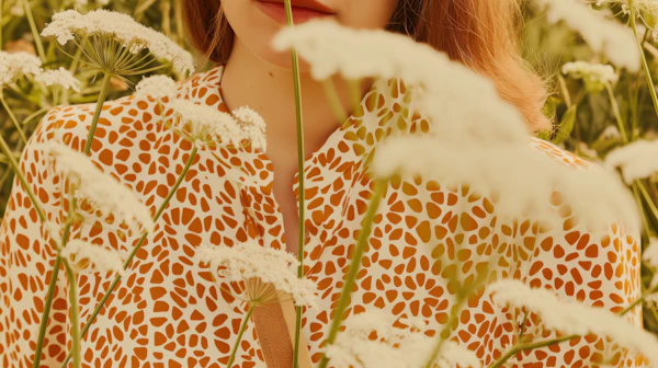 Ethereal Woman Amidst Nature